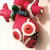Gecko Keychain - Vintage Doll