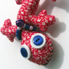 Gecko Keychain - Vintage Doll