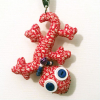 Gecko Keychain - Vintage Doll