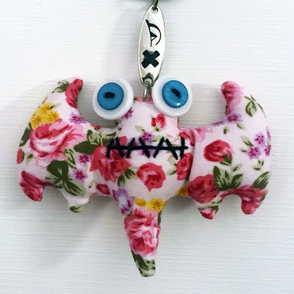 Bat Keychain - Vintage Doll