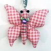 Multicolor Butterfly Keychain - Vintage Doll