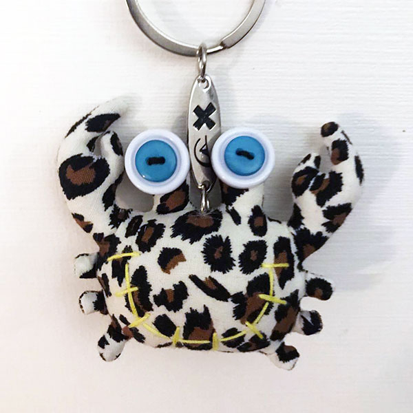 Keychain Crab - Vintage Doll