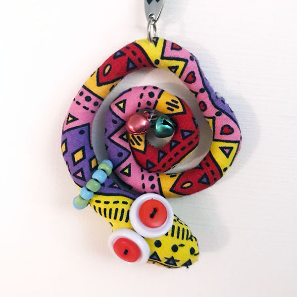 Keychain Snake - Vintage Doll