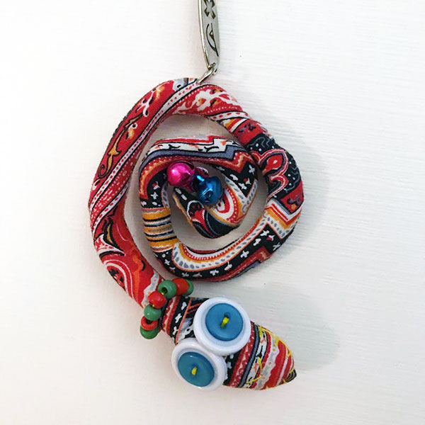 Keychain Snake - Vintage Doll