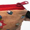 Pochette in stoffa con zip