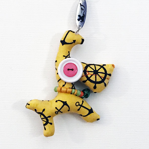 Portachiavi Cane - Vintage Doll