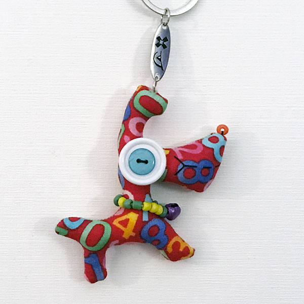 Portachiavi Cane - Vintage Doll