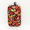 Phone Cover Bag Hearts pattern with cat