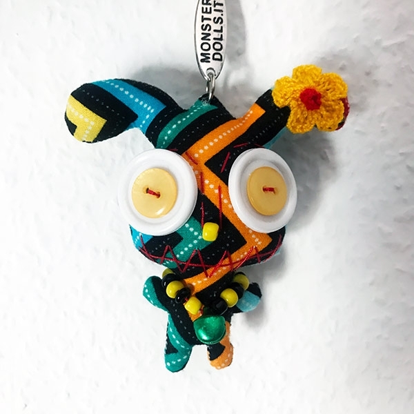 Keychain Rabbit - Vintage Doll