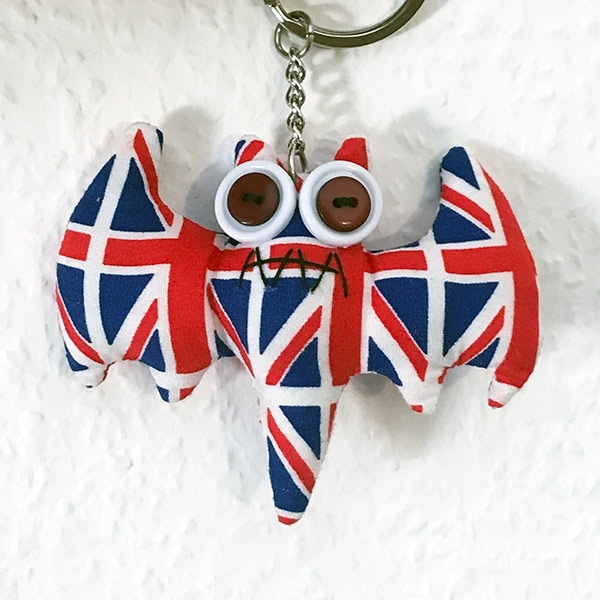 Bat Keychain - Vintage Doll