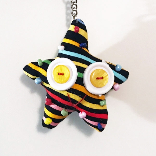 Keychain Starfish - Vintage Doll