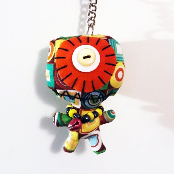 Keychain Monocle - Vintage Doll