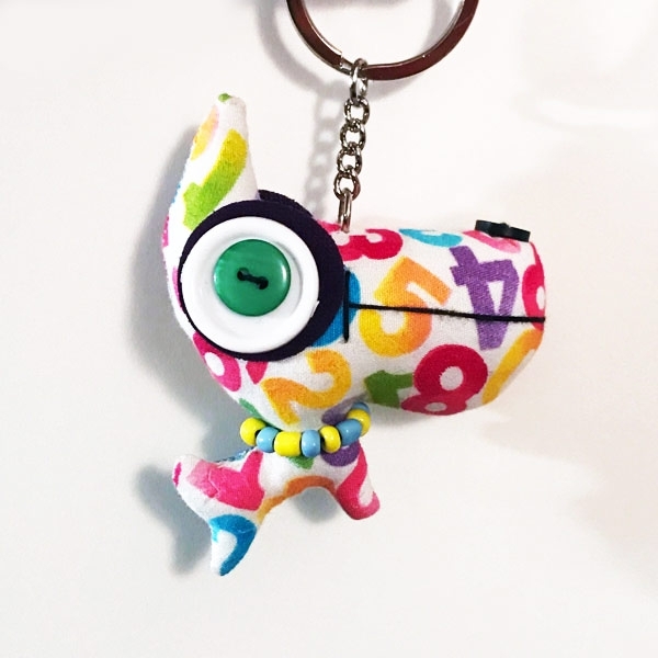 Portachiavi Cane Bull - Vintage Doll