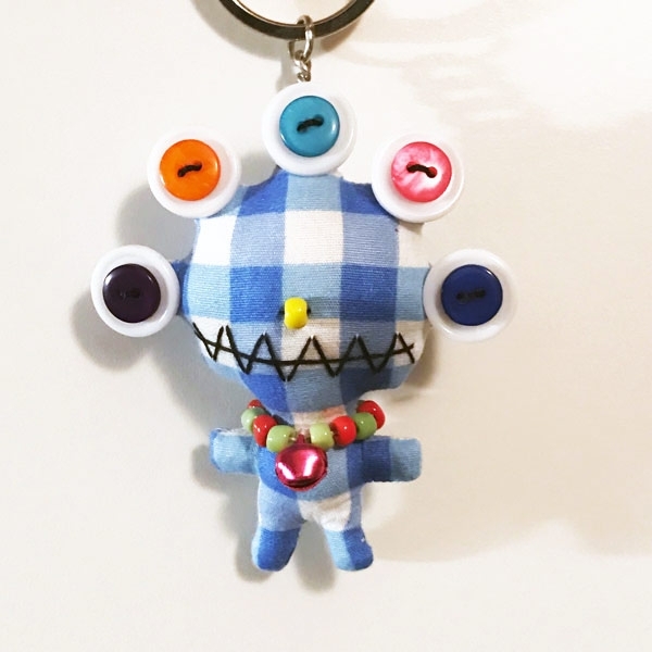 Keychain Monster - Vintage Doll