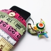 Cover Phone Bag colorata con cane